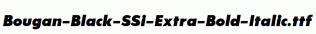 Bougan-Black-SSi-Extra-Bold-Italic.ttf