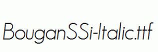 BouganSSi-Italic.ttf