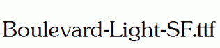 Boulevard-Light-SF.ttf