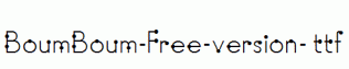 BoumBoum-Free-version-.ttf