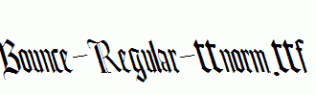 Bounce-Regular-ttnorm.ttf