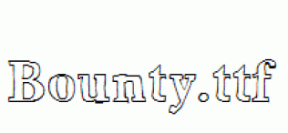 Bounty.ttf