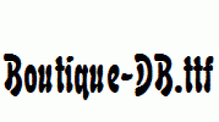 Boutique-DB.ttf