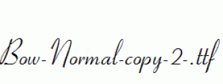 Bow-Normal-copy-2-.ttf