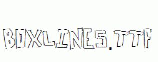 BoxLines.ttf