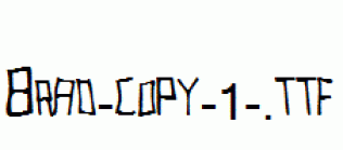 Brad-copy-1-.ttf