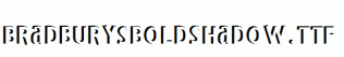 BradburysBoldShadow.ttf