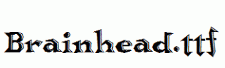 Brainhead.ttf