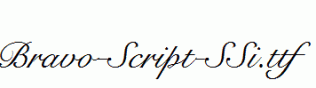 Bravo-Script-SSi.ttf