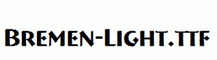 Bremen-Light.ttf