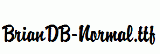 BrianDB-Normal.ttf