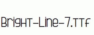 Bright-Line-7.ttf