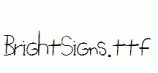 BrightSigns.ttf