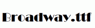 Broadway.ttf