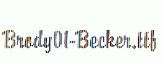 Brody01-Becker.ttf