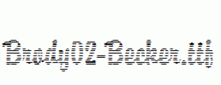 Brody02-Becker.ttf