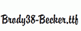 Brody38-Becker.ttf