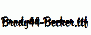 Brody44-Becker.ttf