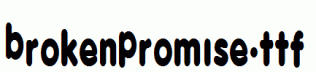 BrokenPromise.ttf