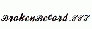 BrokenRecord.ttf