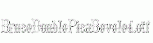 BruceDoublePicaBeveled.otf
