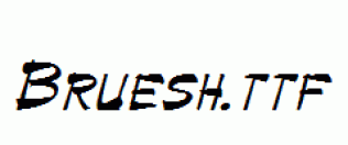 Bruesh.ttf