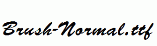 Brush-Normal.ttf