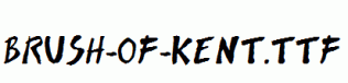 Brush-of-Kent.ttf
