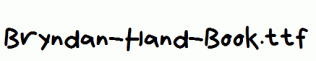 Bryndan-Hand-Book.ttf
