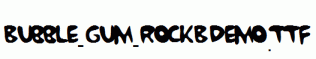 Bubble-Gum-RockBDemo.ttf