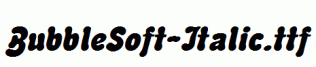 BubbleSoft-Italic.ttf