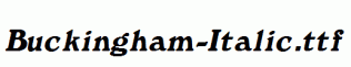 Buckingham-Italic.ttf