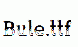Bule.ttf