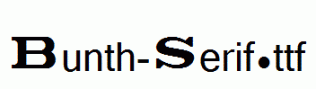 Bunth-Serif.ttf