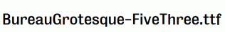 BureauGrotesque-FiveThree.ttf