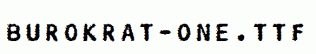 Burokrat-One.ttf