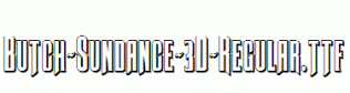 Butch-Sundance-3D-Regular.ttf