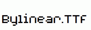 Bylinear.ttf