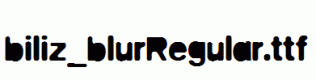 biliz_blurRegular.ttf