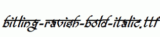 bitling-ravish-Bold-Italic.ttf