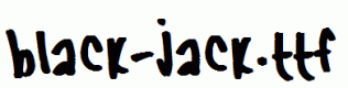 black-jack.ttf