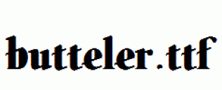 butteler.ttf