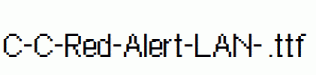 C-C-Red-Alert-LAN-.ttf