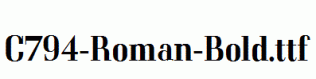 C794-Roman-Bold.ttf