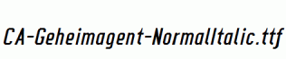 CA-Geheimagent-NormalItalic.ttf