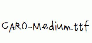CARO-Medium.ttf