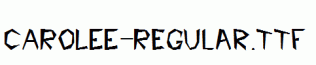 CAROLEE-Regular.ttf