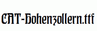 CAT-Hohenzollern.ttf