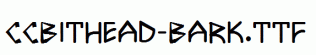 CCBithead-Bark.ttf