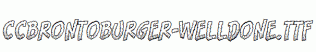 CCBrontoBurger-WellDone.ttf